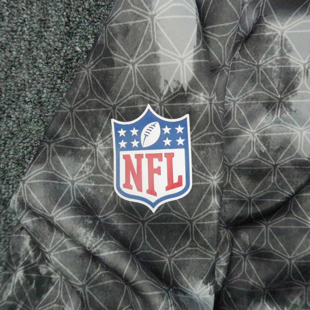 New Orleans Saints Jacket Mens Large NFL Football Reebok Onfield Full Zip Hoodie - Picture 6 of 12